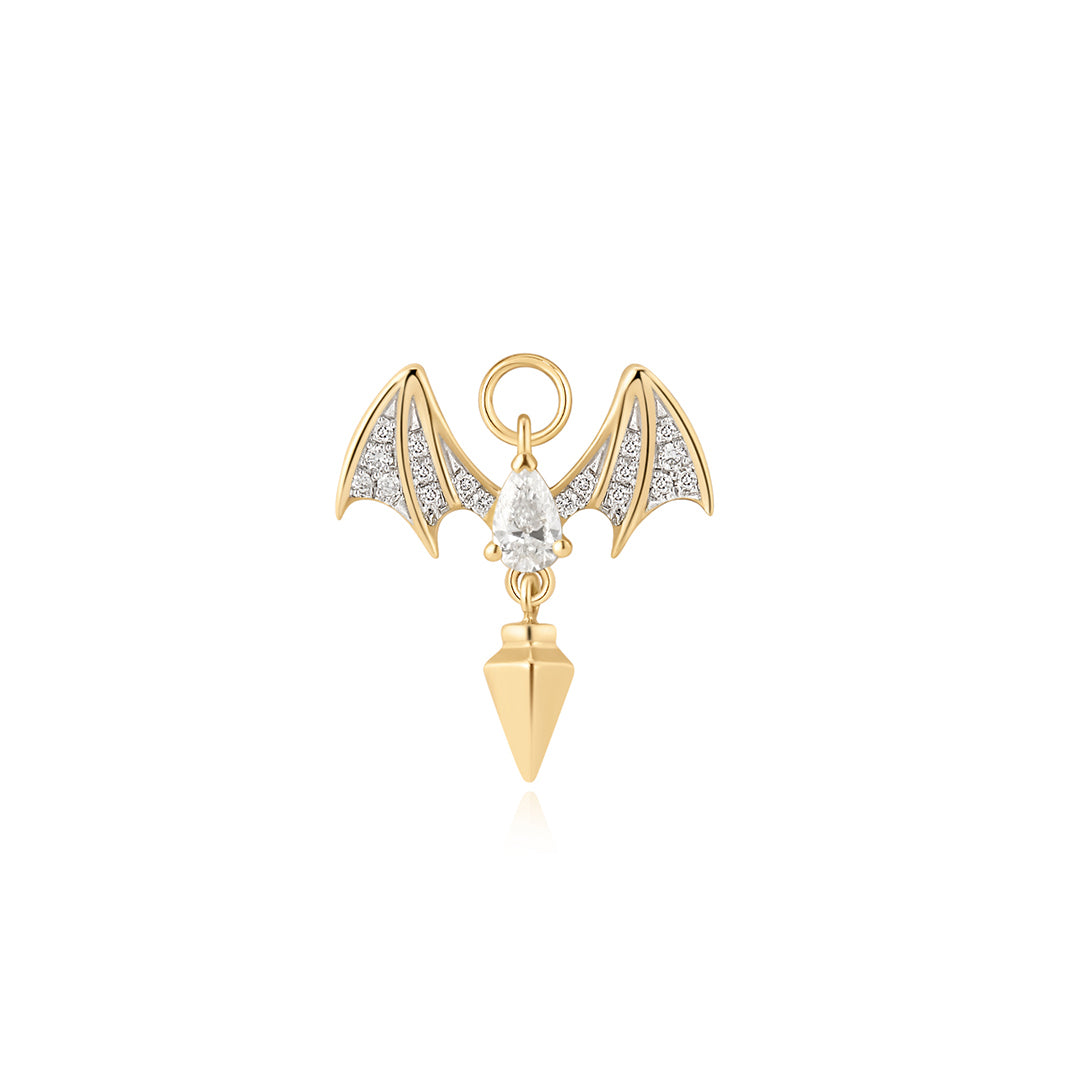 SYBILL | Lab Grown Diamond Bat Earring Charm
