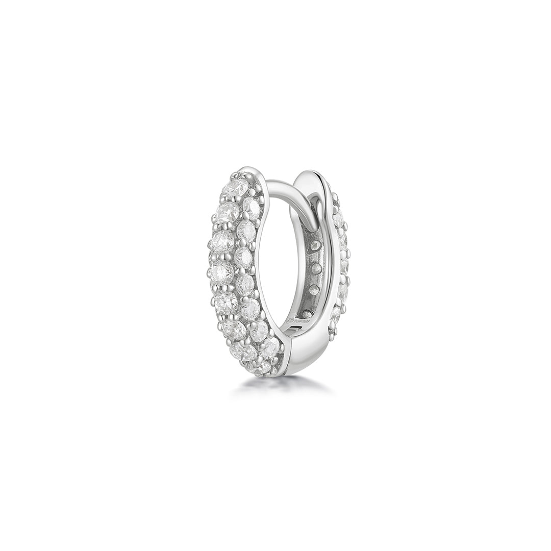JESSIE | Lab Grown Diamond Multi Row Huggie