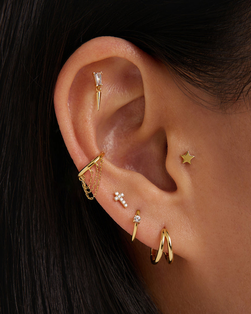 TWINKLE | Star Threadless Flatback Earring