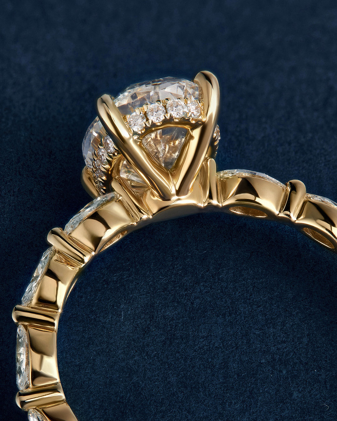 Oval Lab Grown Diamond Ring #7