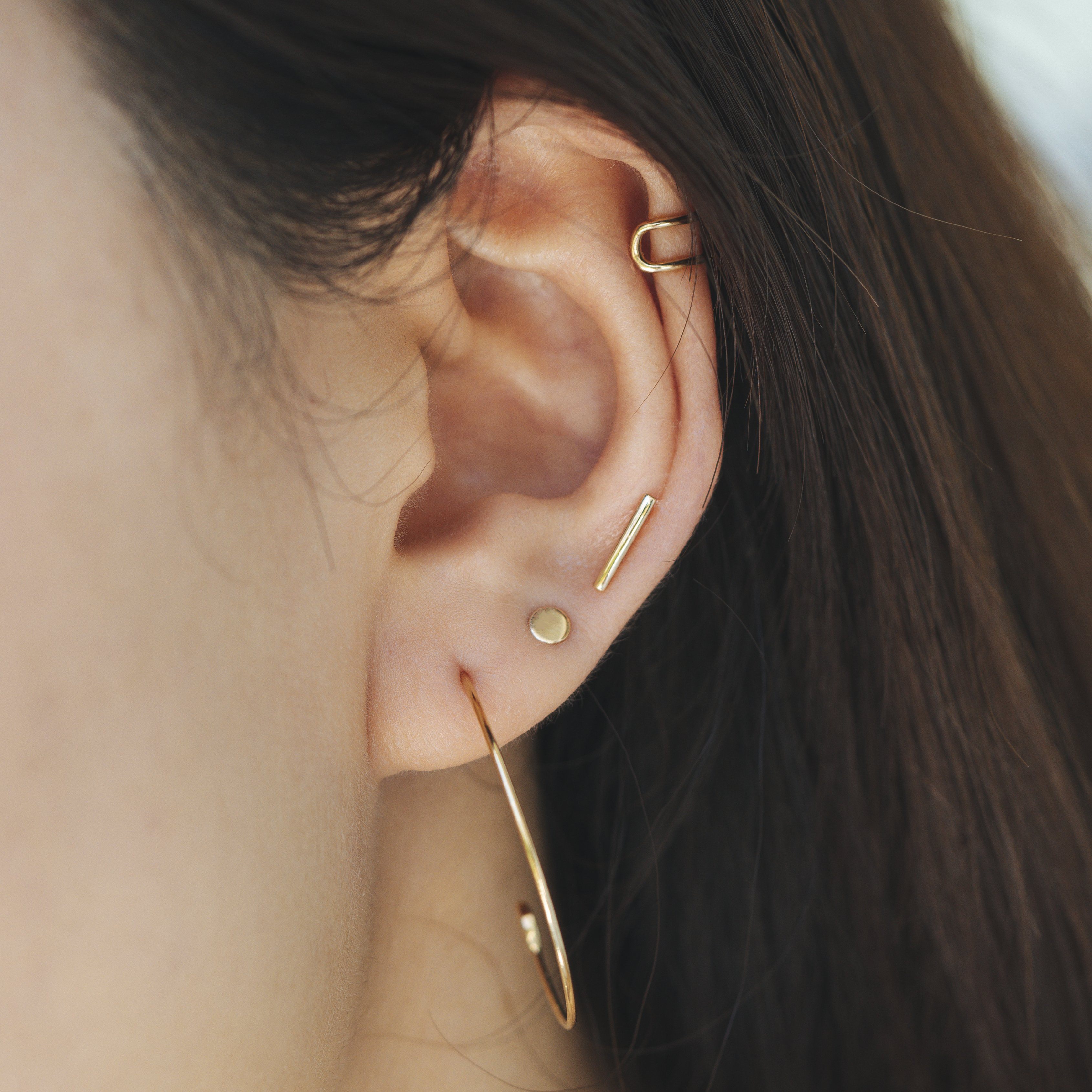 DOT | Disc Stud Earrings Studs AURELIE GI
