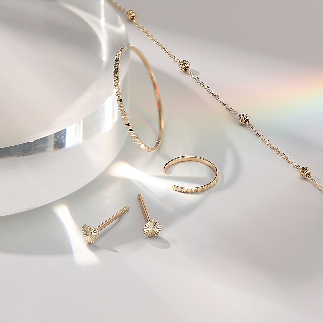 SUNNY | Diamond Cut Ring Rings AURELIE GI