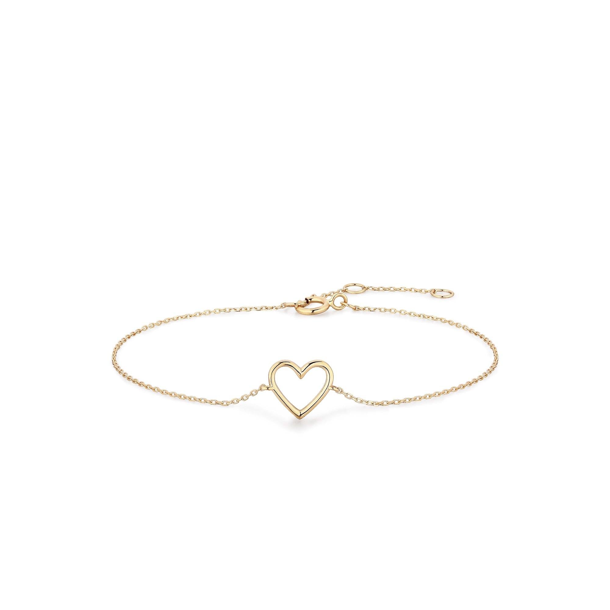 JANE | Open Heart Bracelet Bracelets AURELIE GI