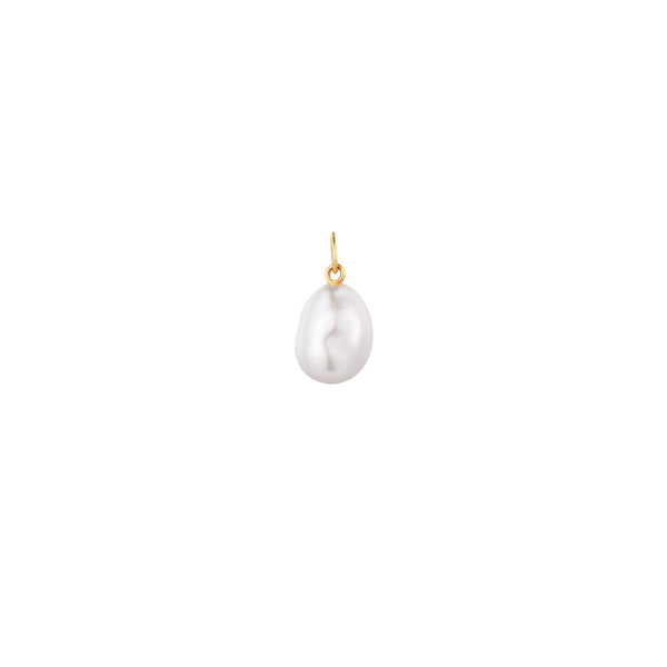 JULES | Baroque Pearl Drop Charm Earring Charms AURELIE GI 