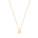 REHANA | Diamond Padlock Necklace Necklaces AURELIE GI 