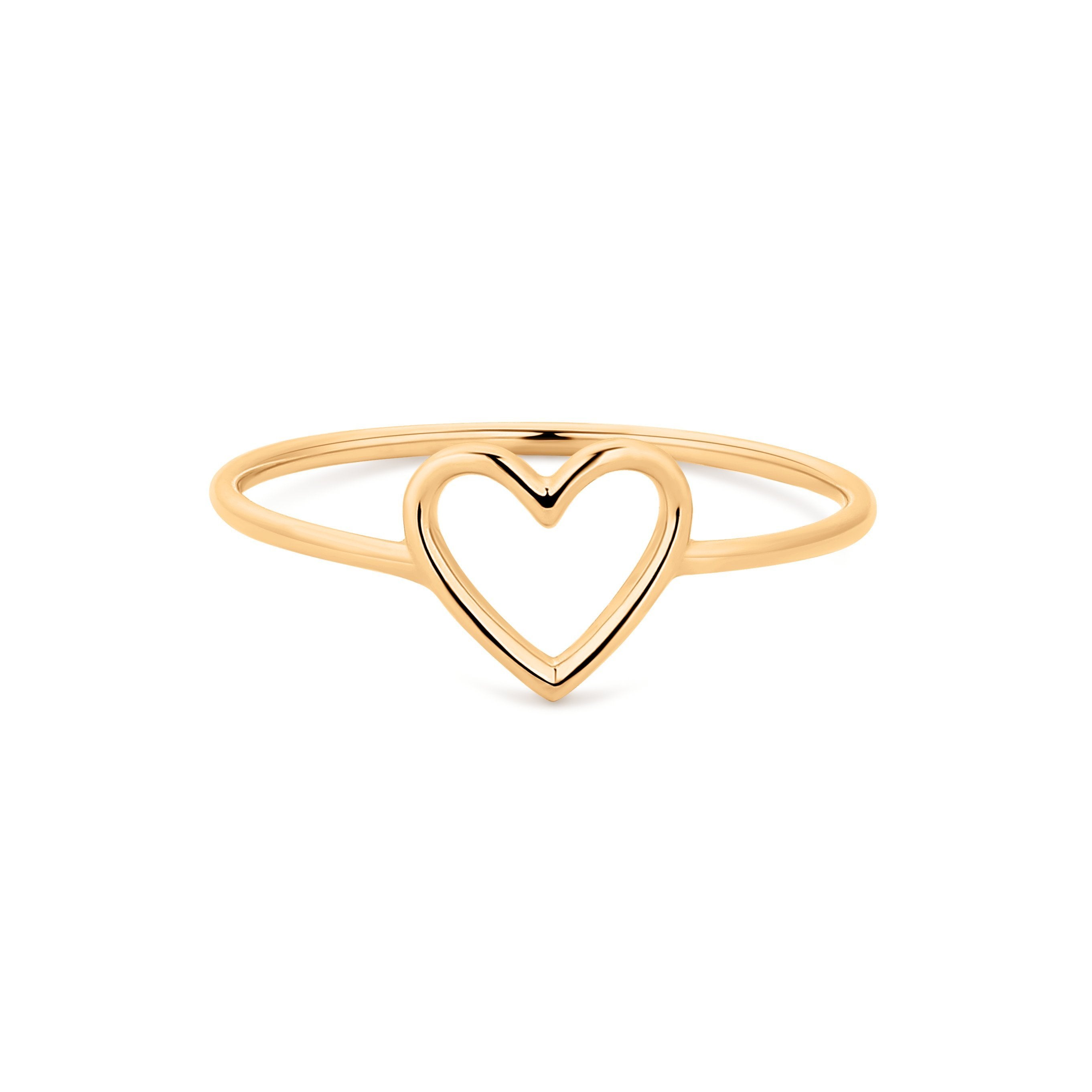 JANE | Open Heart Ring Rings AURELIE GI