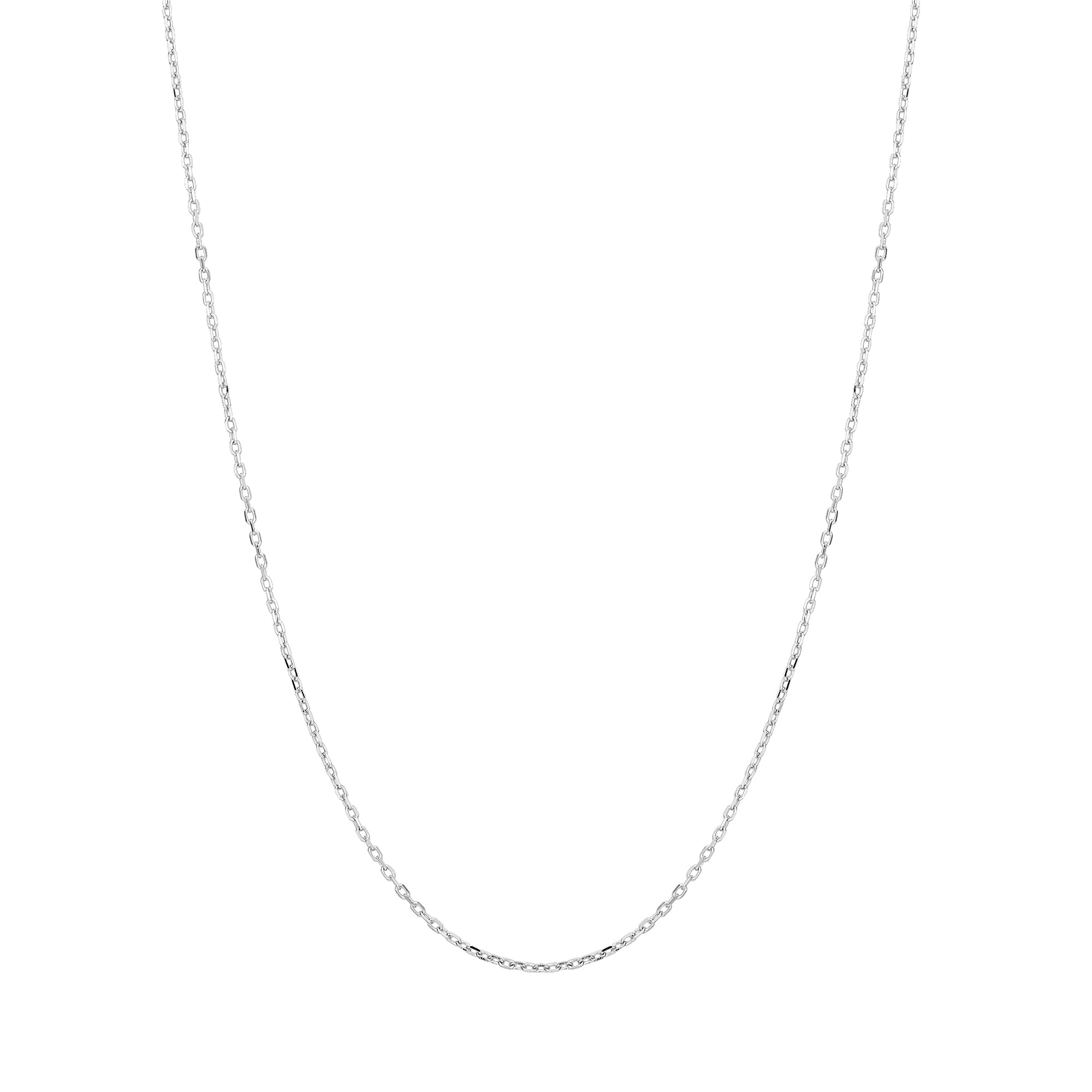 LYNN | Cable Chain -18" Necklaces AURELIE GI White Gold