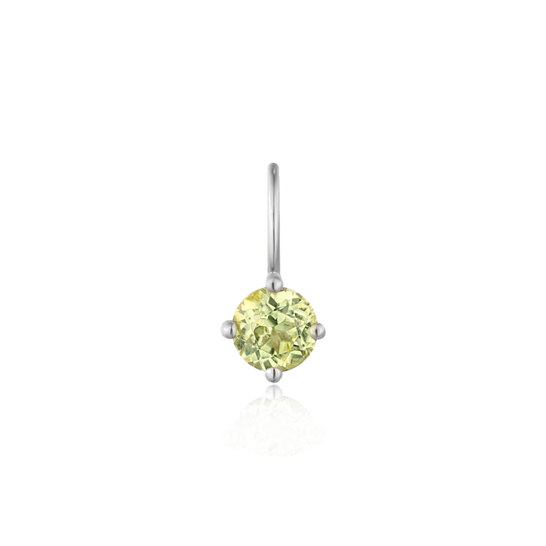 August Birthstone | Peridot Necklace Charm