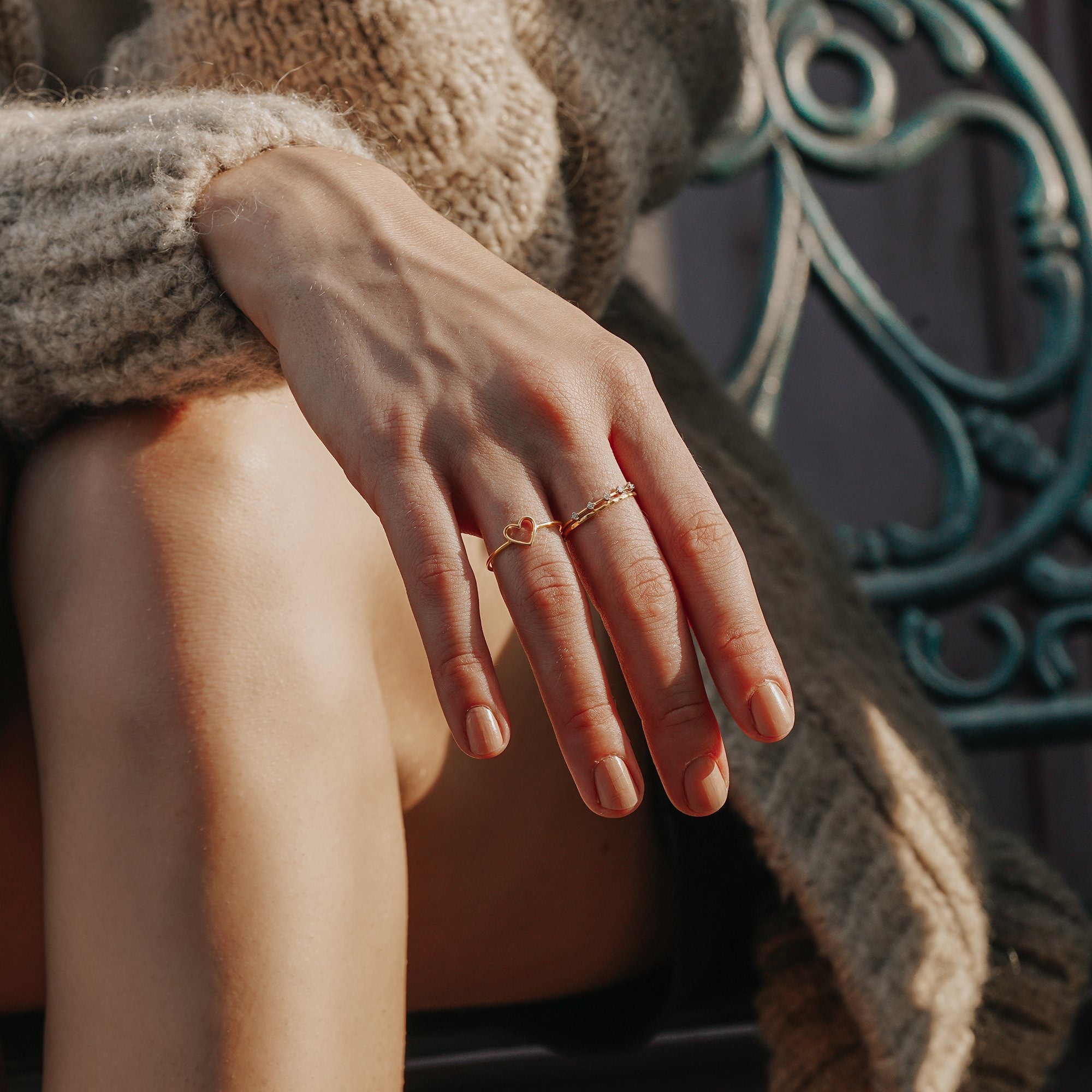 REGALIA | Textured Band Rings AURELIE GI
