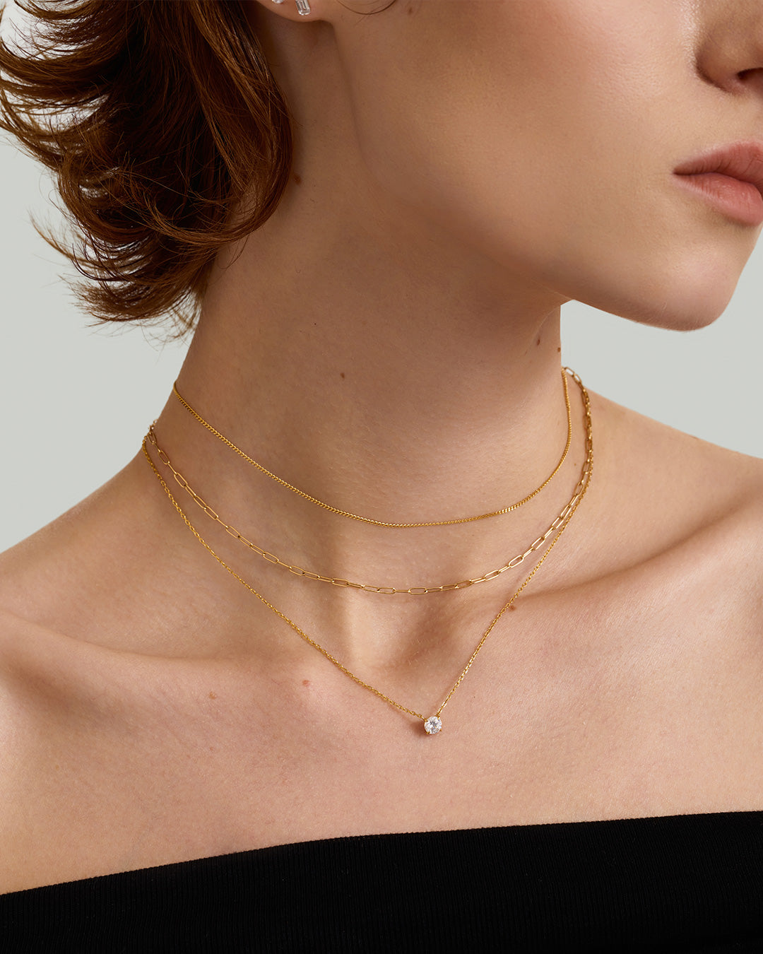 Paper Clip Chain Necklace