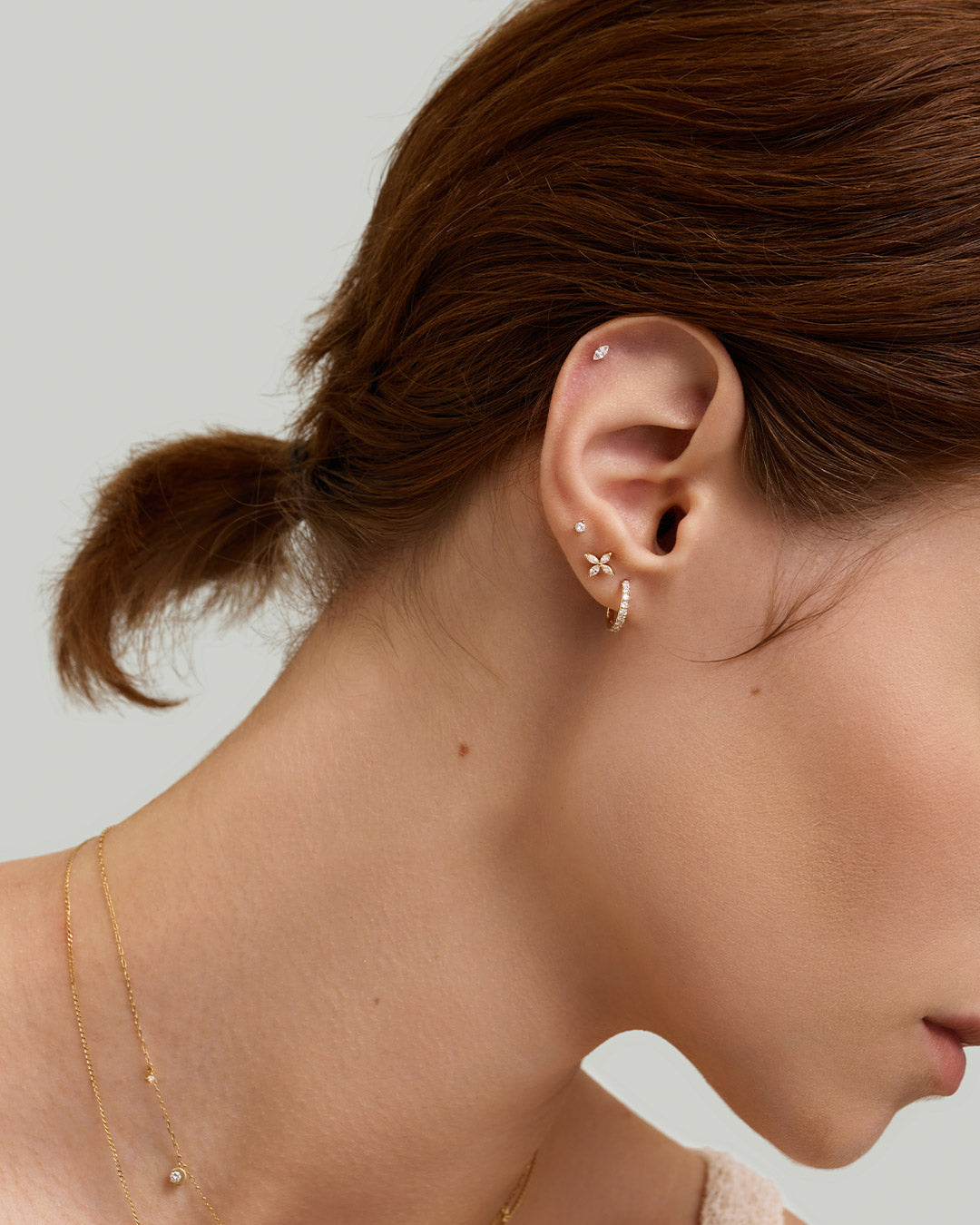 Marquise Pointed Star Threaded Flatback