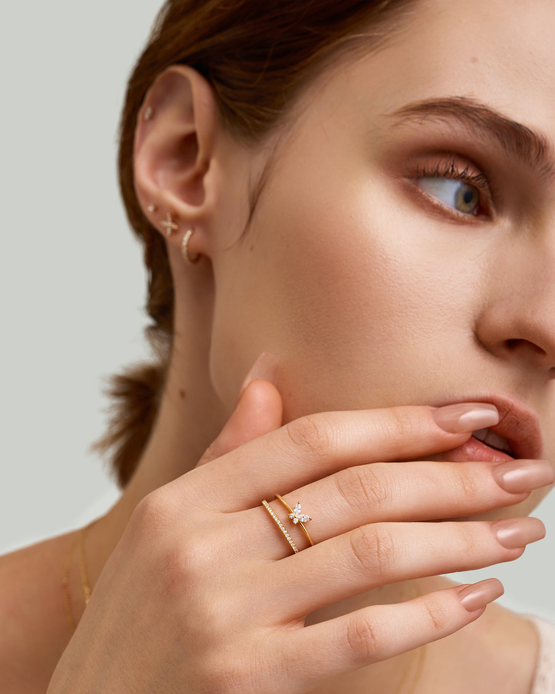 ZORINA | Marquise Lab Grown Diamond Butterfly Ring