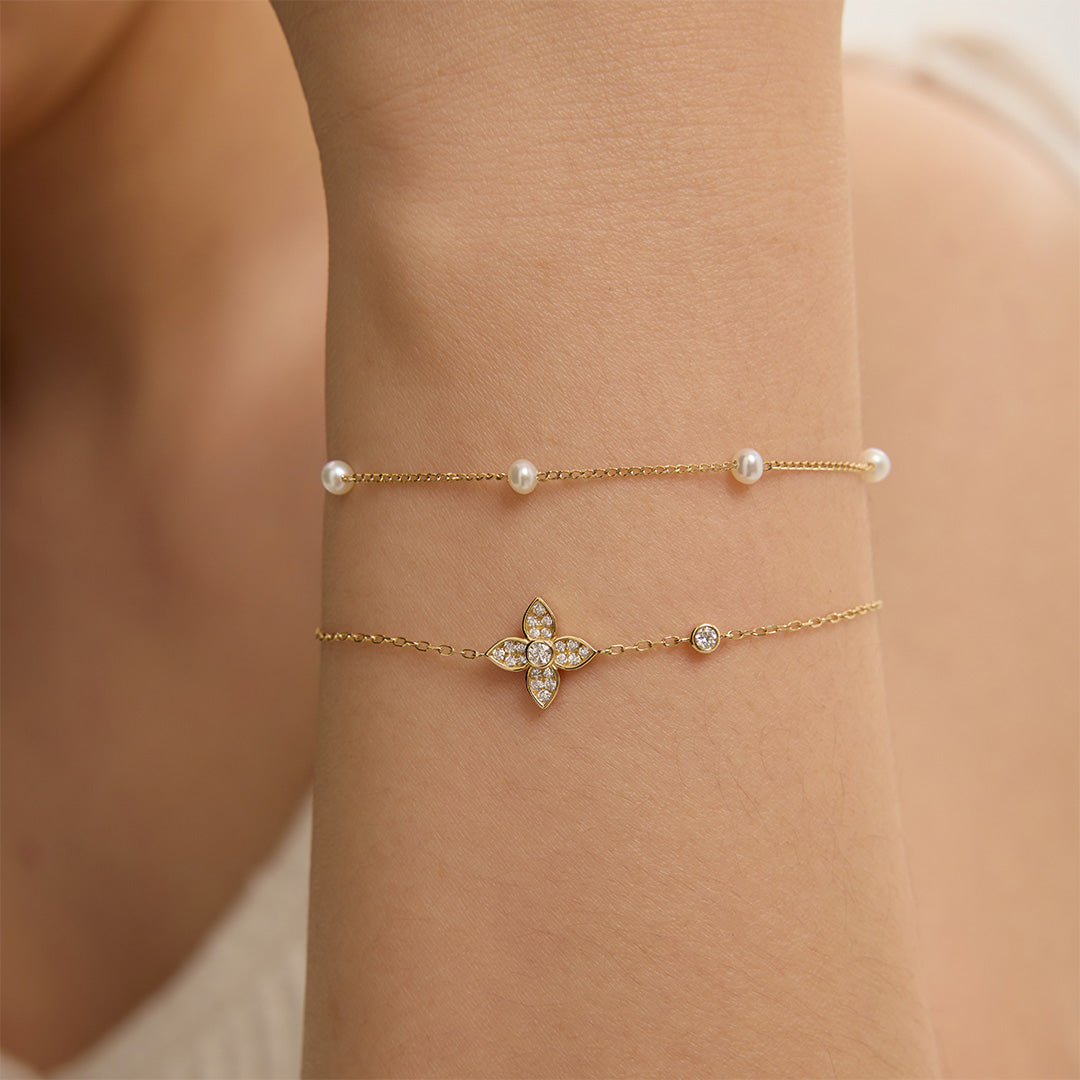 ALTAIR | Clover Lab Grown Diamond Bracelet