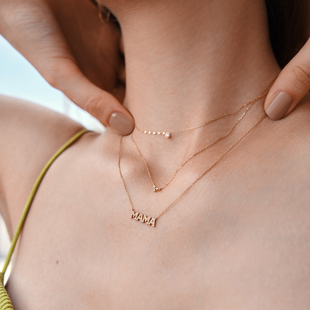 CLOVER | Diamond Necklace