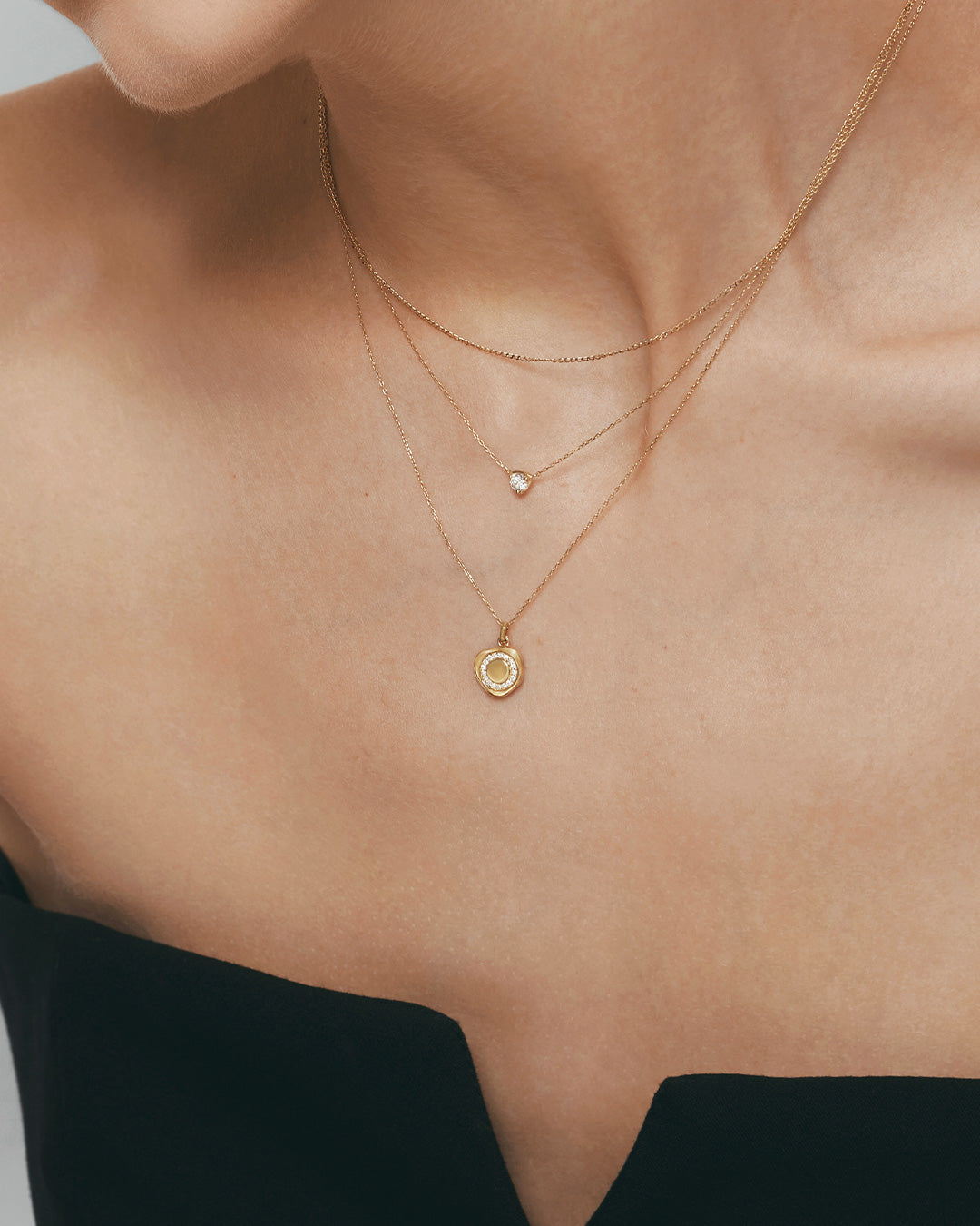TIRZA | Double Sided Lab Grown Diamond Necklace