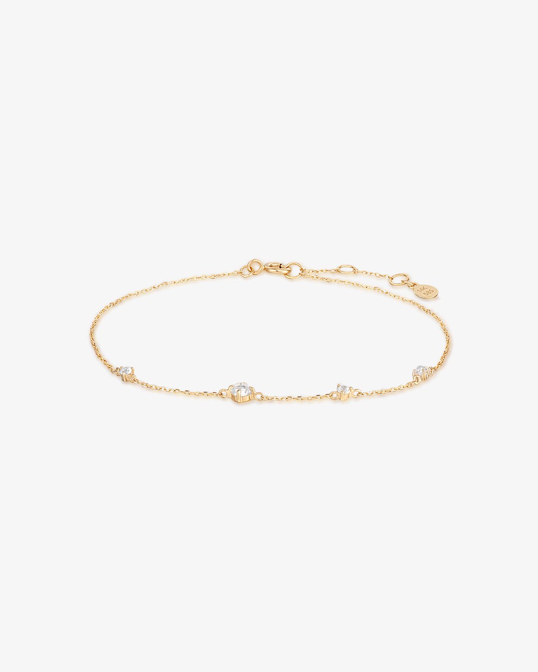 MATILDA | Rose Cut White Sapphire Bracelet