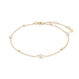 TERESA | Pearl and Gold Beaded Bracelet