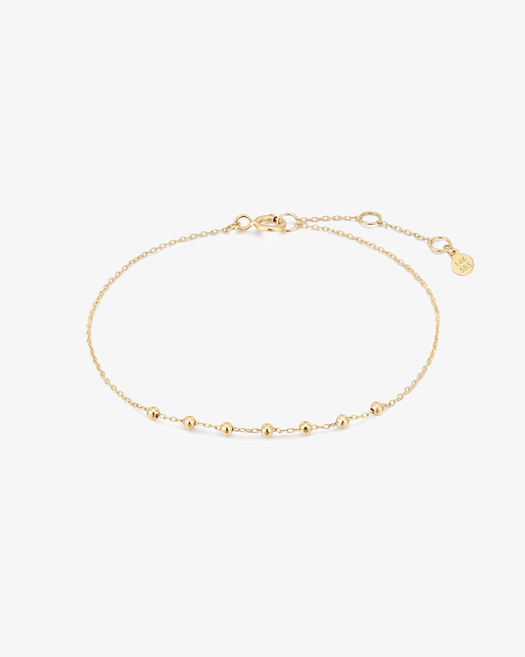 ASTER | 14kt Gold Beaded Bracelet