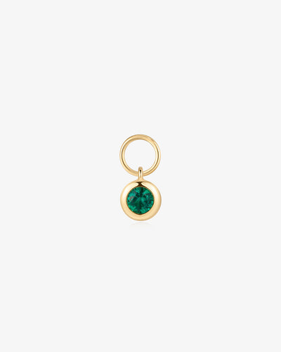 VALENTINA | Lab Grown Emerald Earring Charm