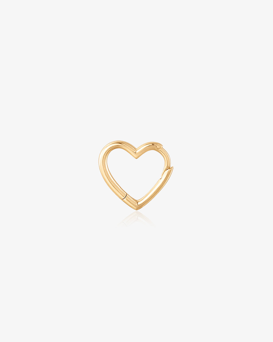 JUlLIETTE | Single Heart-Shaped Hoop