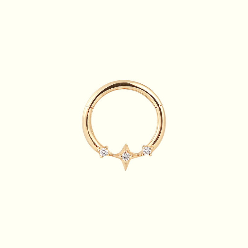 ASTRA | Wishing Star Single Huggie Hoop