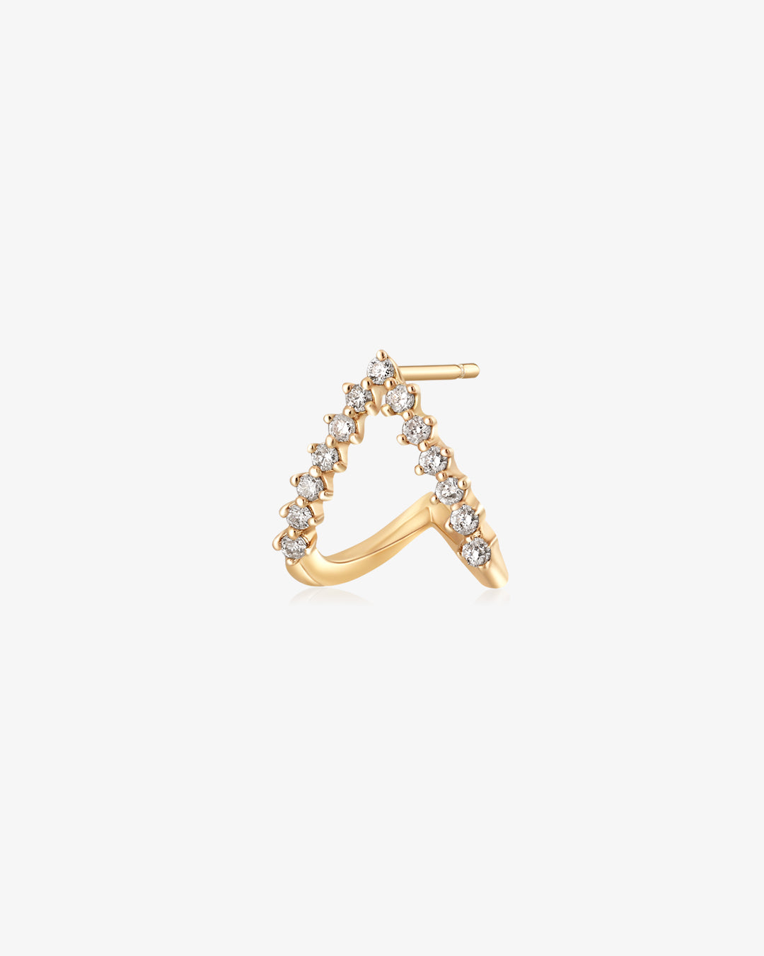 ASPIRE | Lab Grown Diamond Wishbone Earring