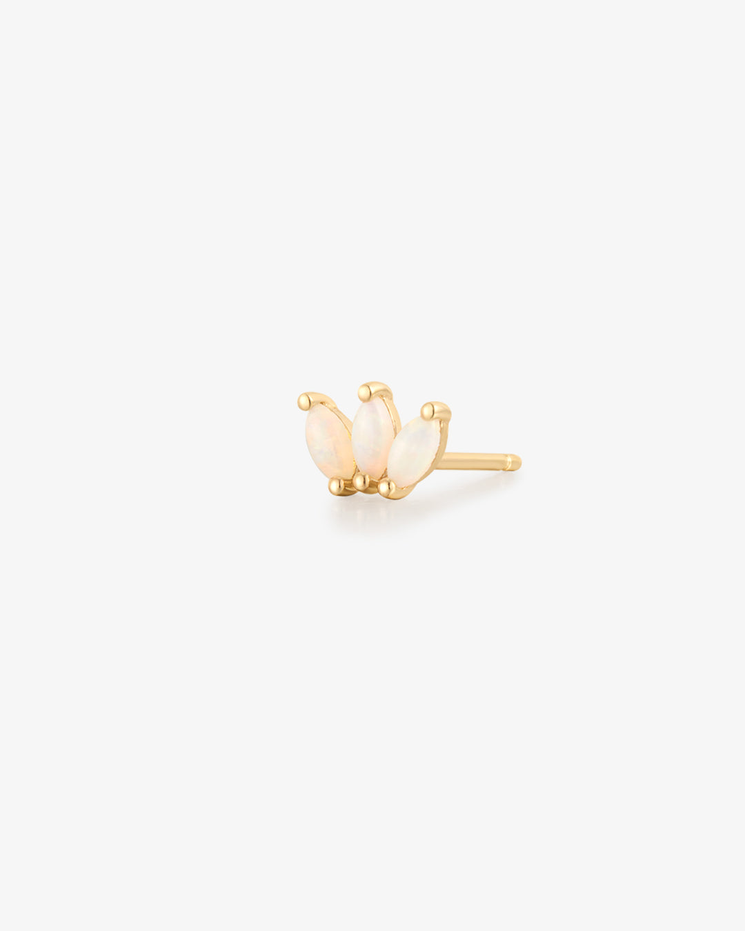 BLOOM | Triple Opal Stud Earring