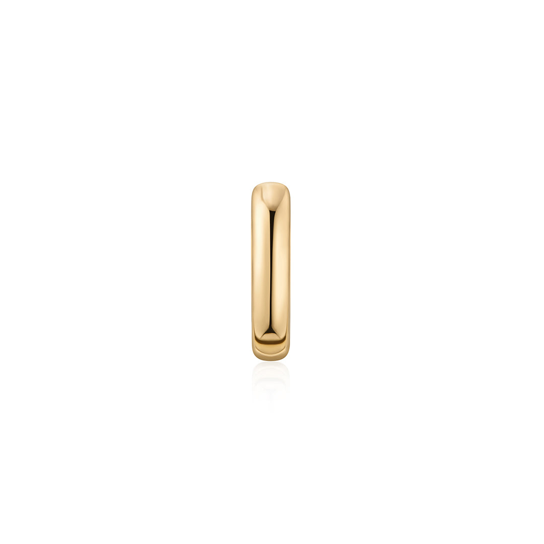 DOMINIQUE | Squared Paperclip Huggie