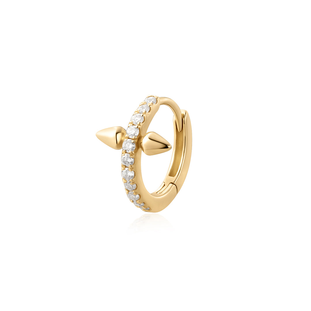PADMA | Lab Grown Diamond Dagger Huggie