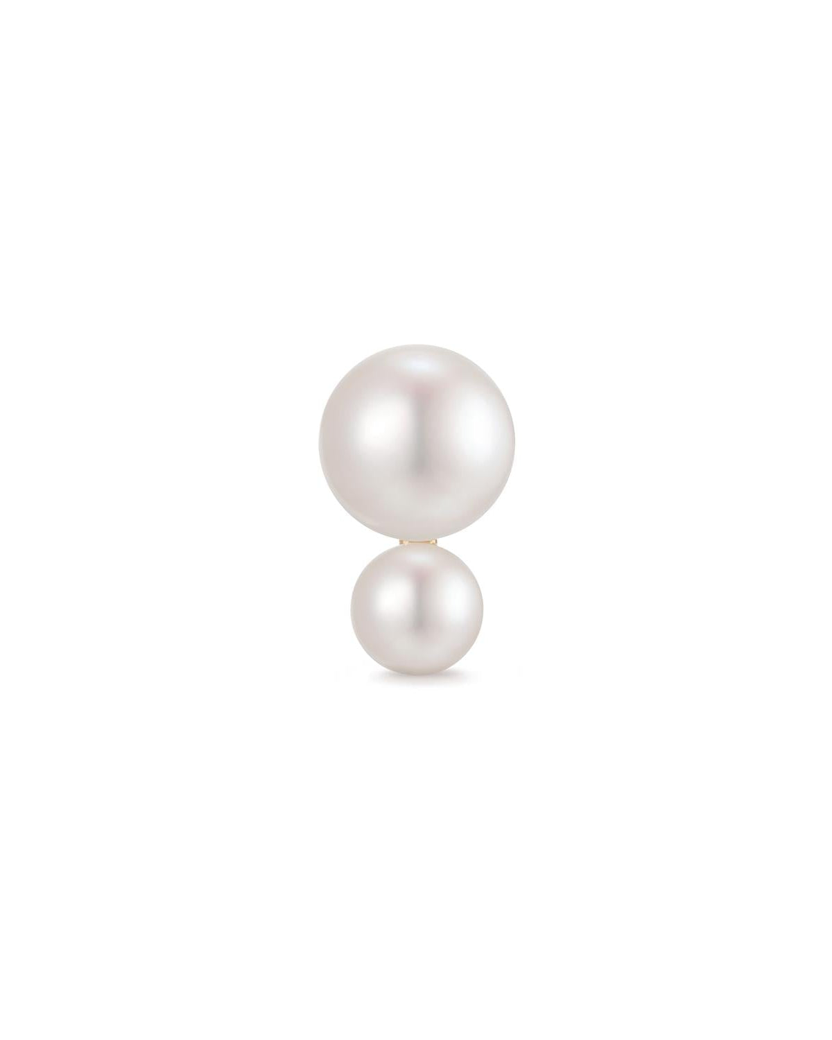 ALBA | Double Pearl Single Stud Earring