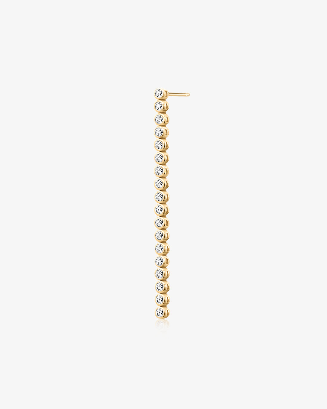 Lab Grown Diamond Tennis Single Stud