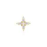 ODESSA | Lab Grown Diamond 4-Point Star Threaded with Flatback