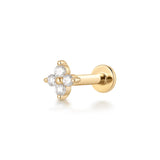 CAPELLA | Mini Pointed Star Threaded Flatback