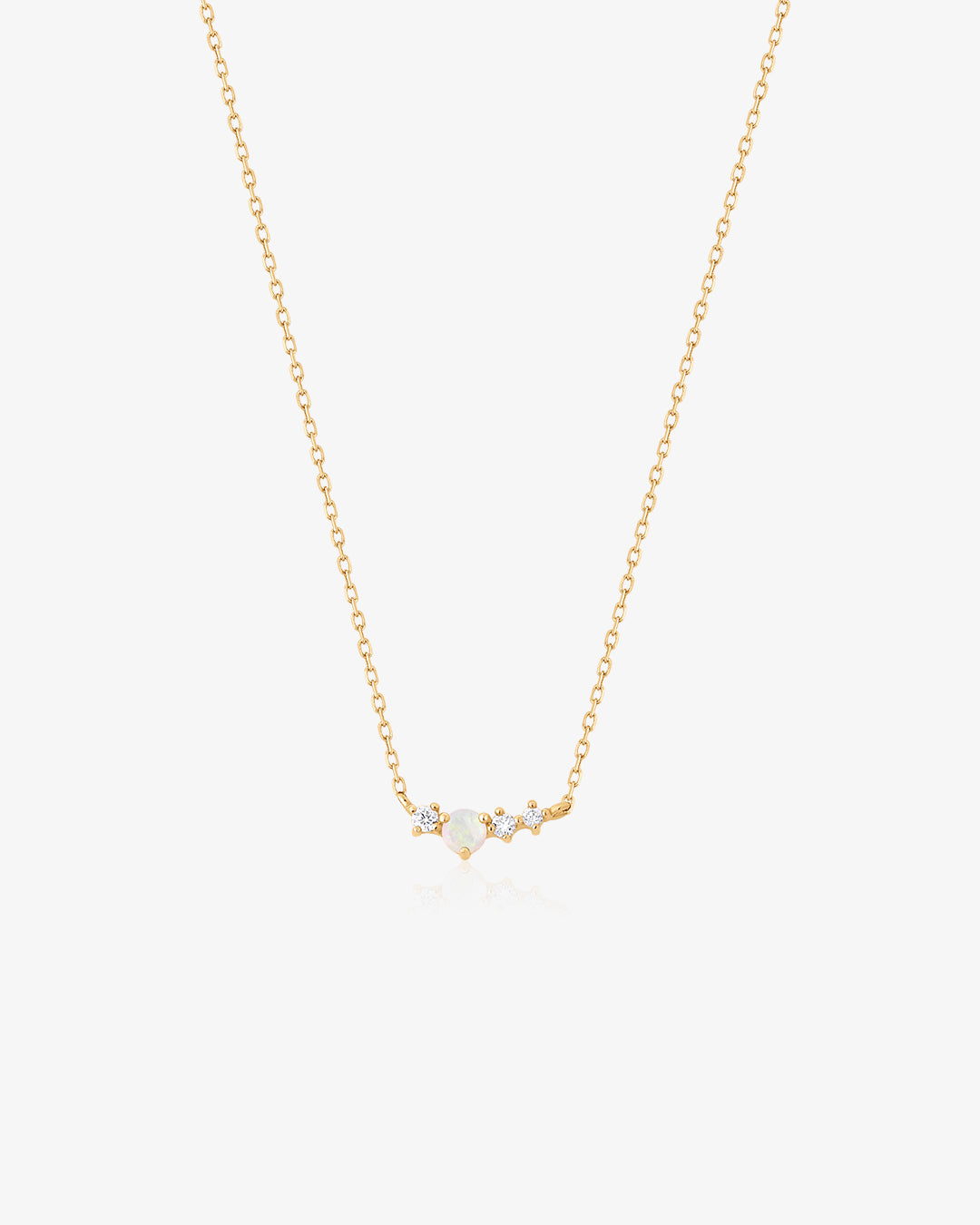 VENUS | Opal and Diamond Necklace