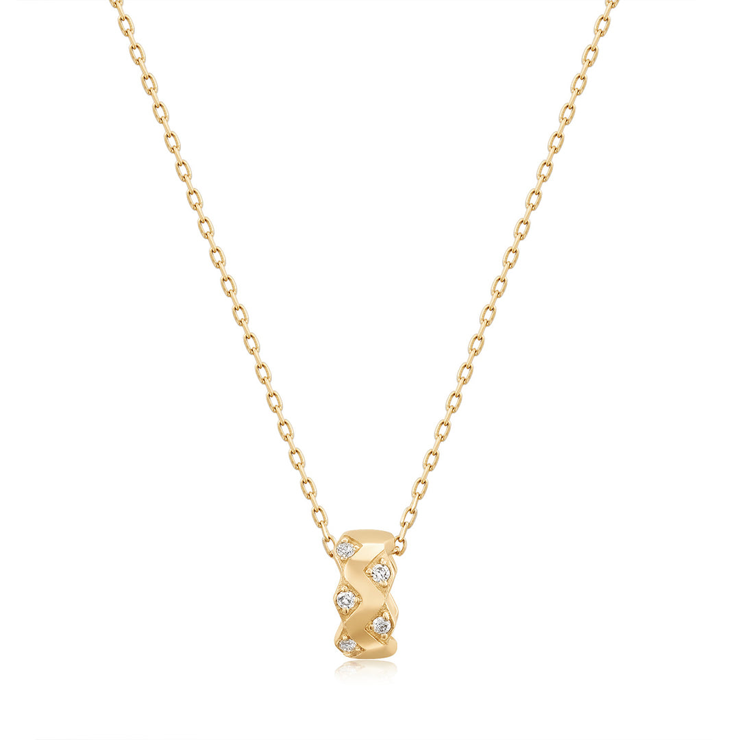 HAZEL | Lab-Grown Diamond Ring Necklace