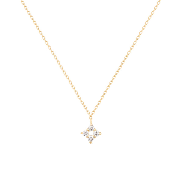 LEANNE | Natural Diamond Drop Necklace