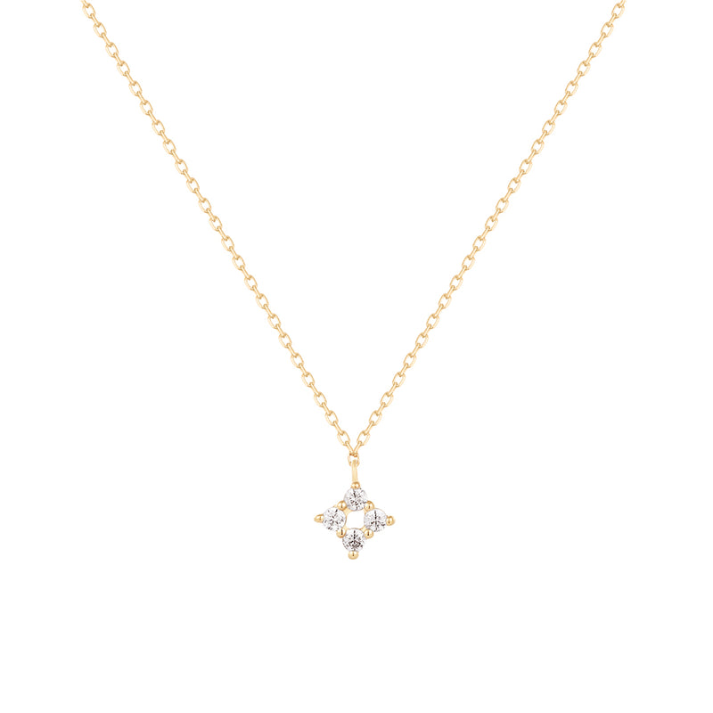 LEANNE | Natural Diamond Drop Necklace