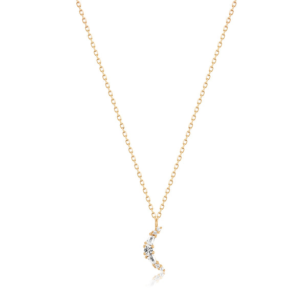 PHOENIX | White Sapphire Necklace