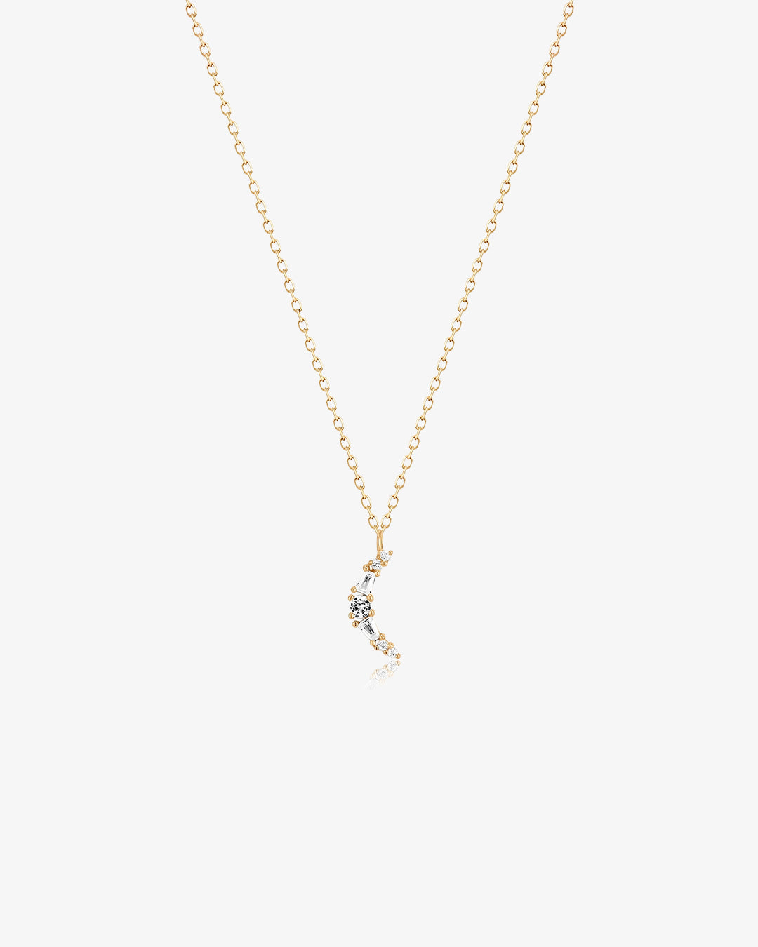PHOENIX | White Sapphire Necklace