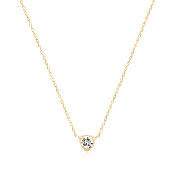 SIENNA | Lab Grown Diamond Solitaire Necklace