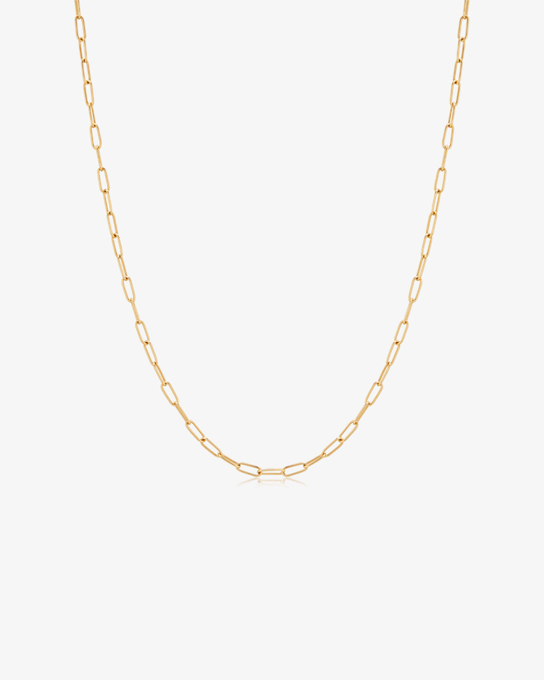 Paper Clip Chain Necklace