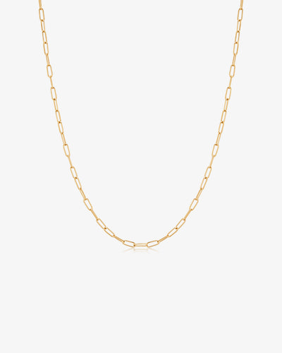 Paper Clip Chain Necklace