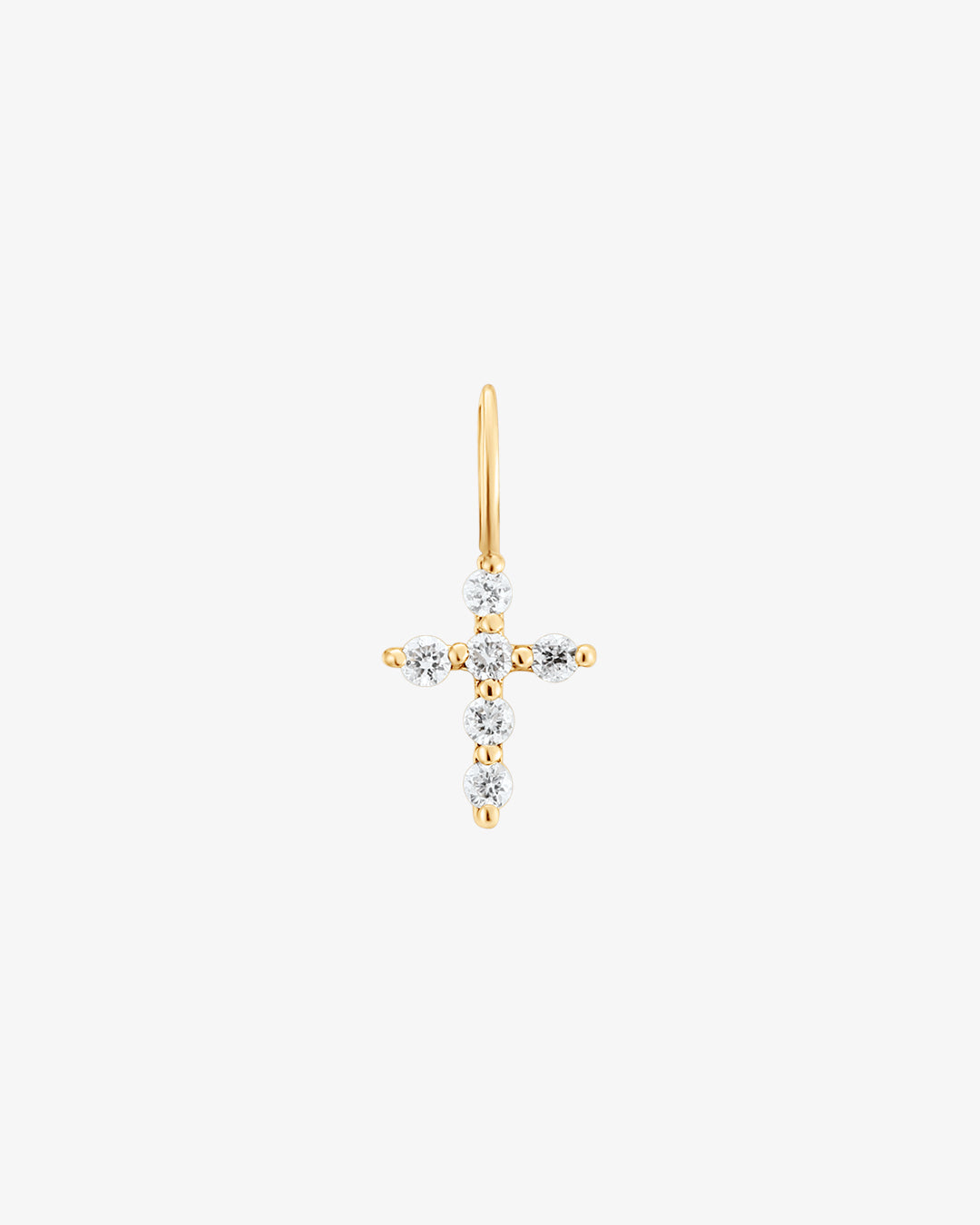 GRACE | Diamond Cross Charm