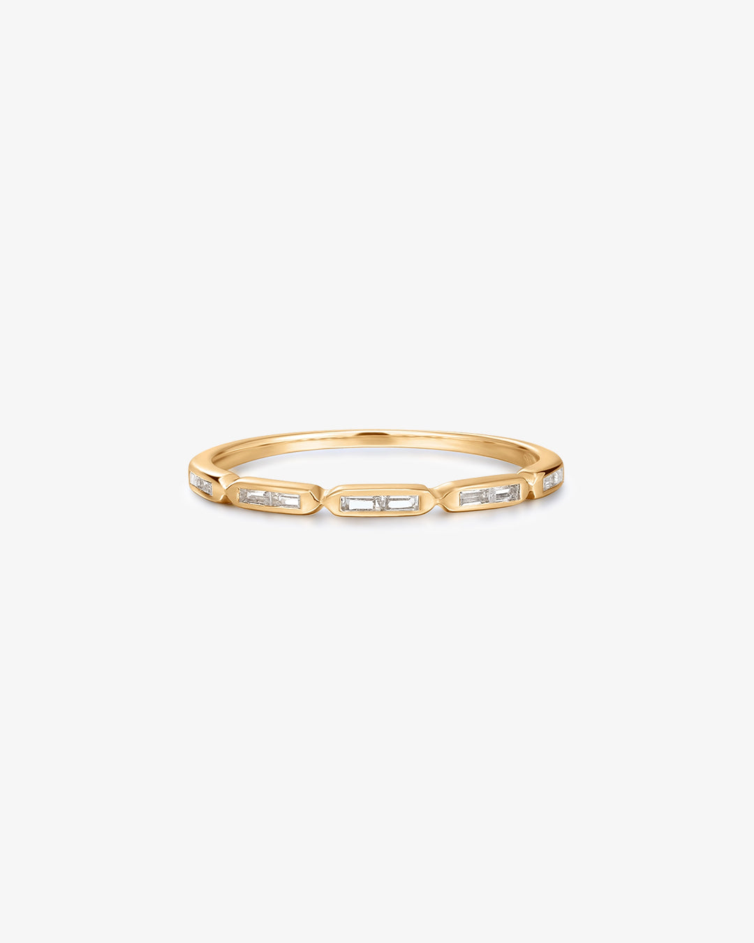 SOFIA | Baguette White Sapphire Band