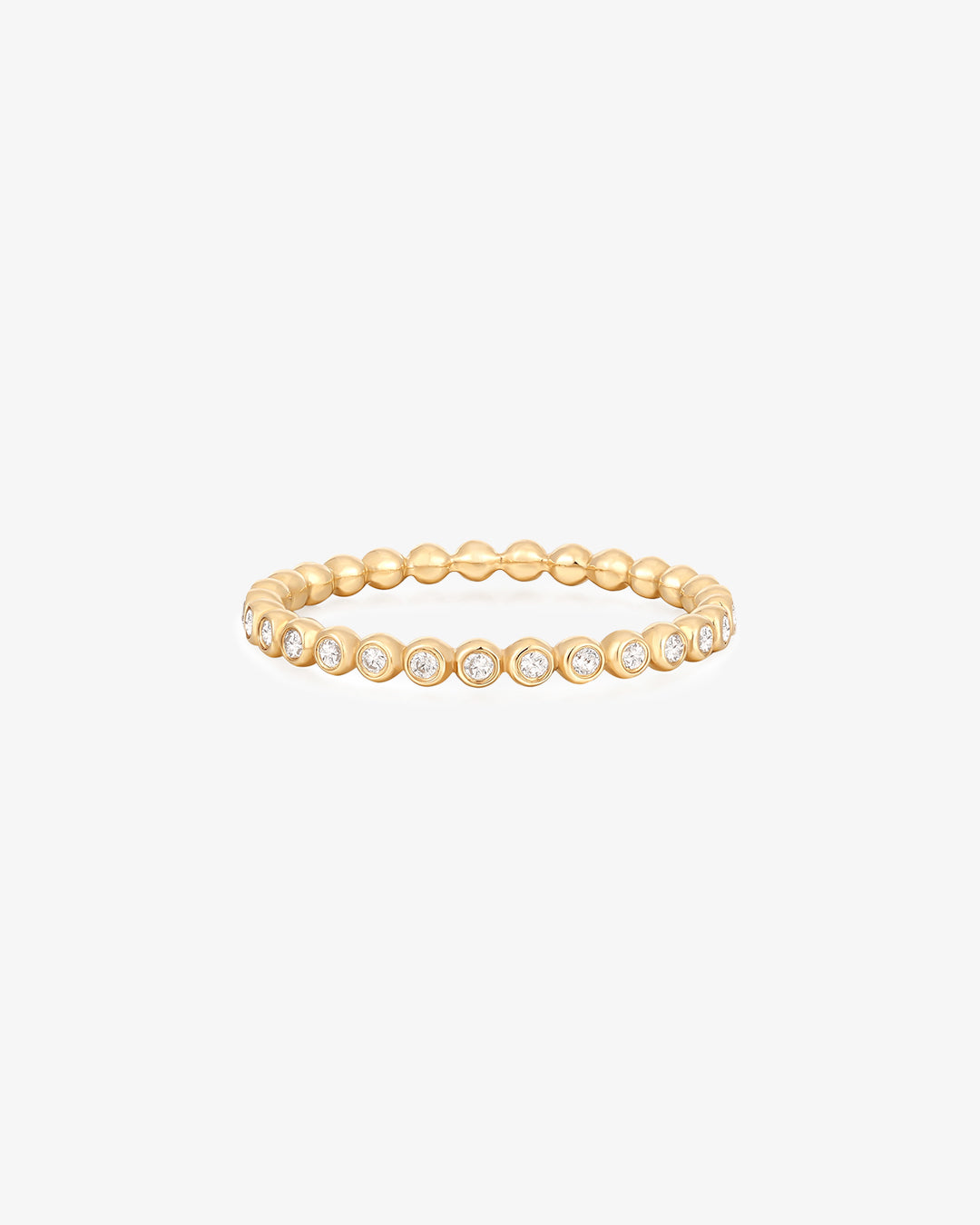 VIOLA | Lab Grown Diamond Beaded Band
