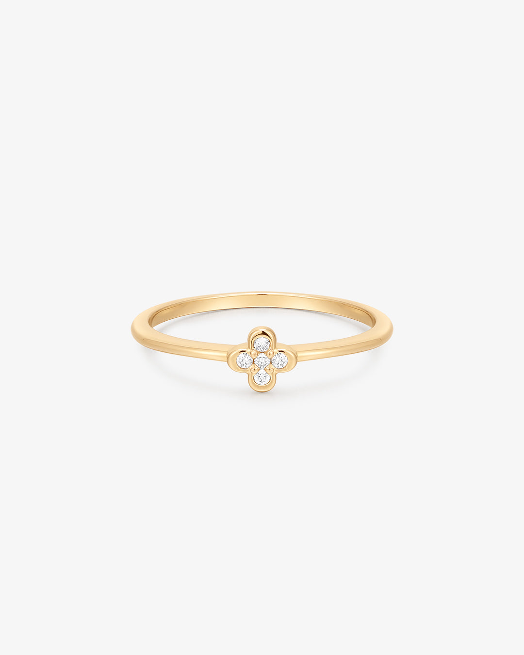 ELECTRA | Lab Grown Diamond Clover Ring