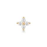 MINTAKA | Pointed Star Threadless Flatback Earring