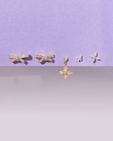 CALLISTA | Marquise Pointed Star Threadless Flatback Earring