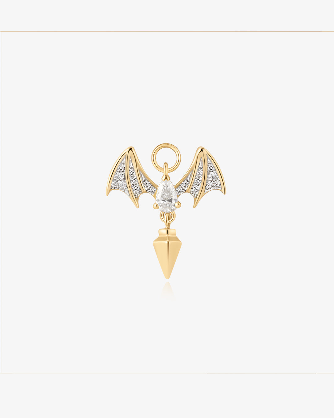 SYBILL | Lab Grown Diamond Bat Earring Charm