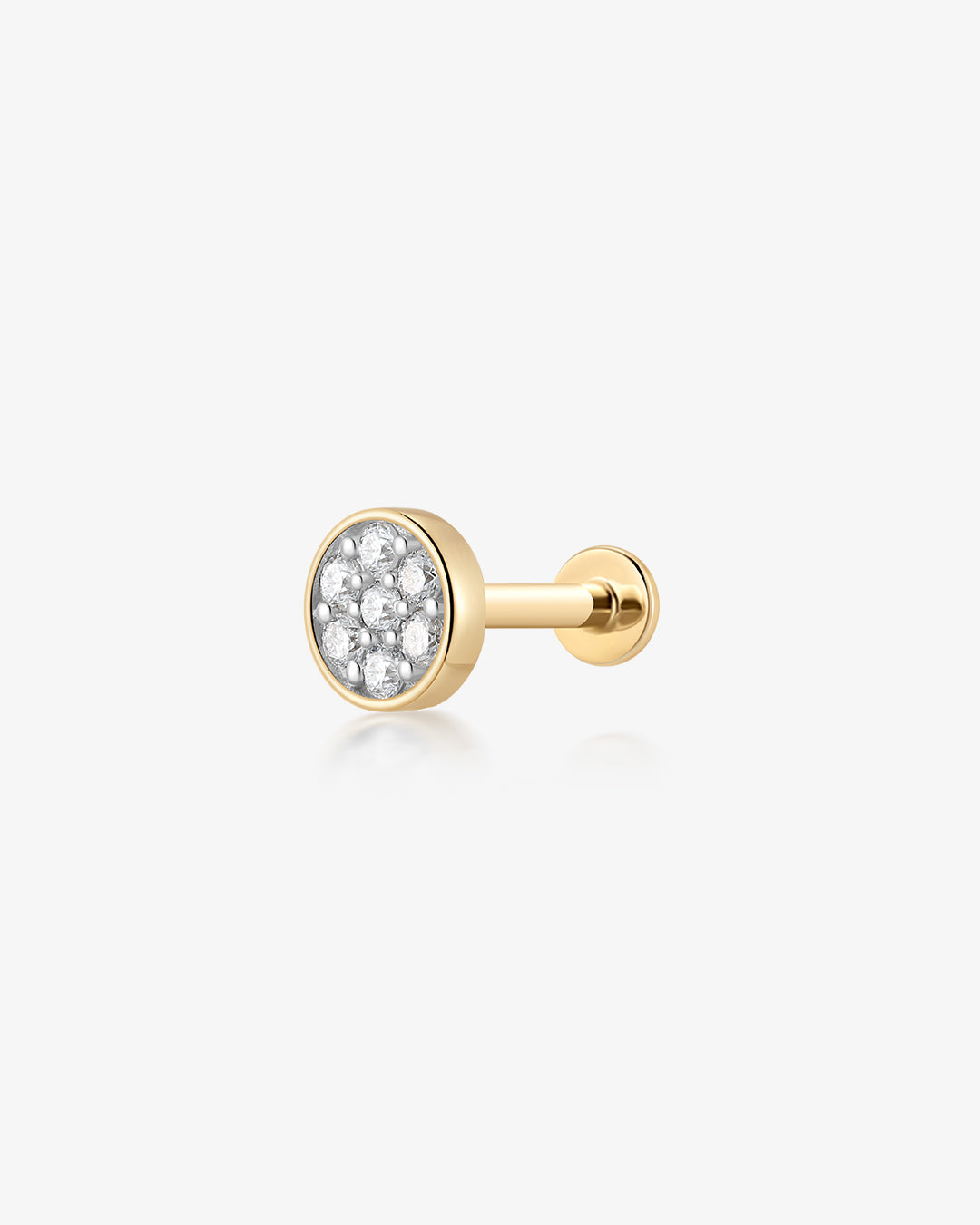 PETRA | Lab Grown Diamond Threaded Flatback